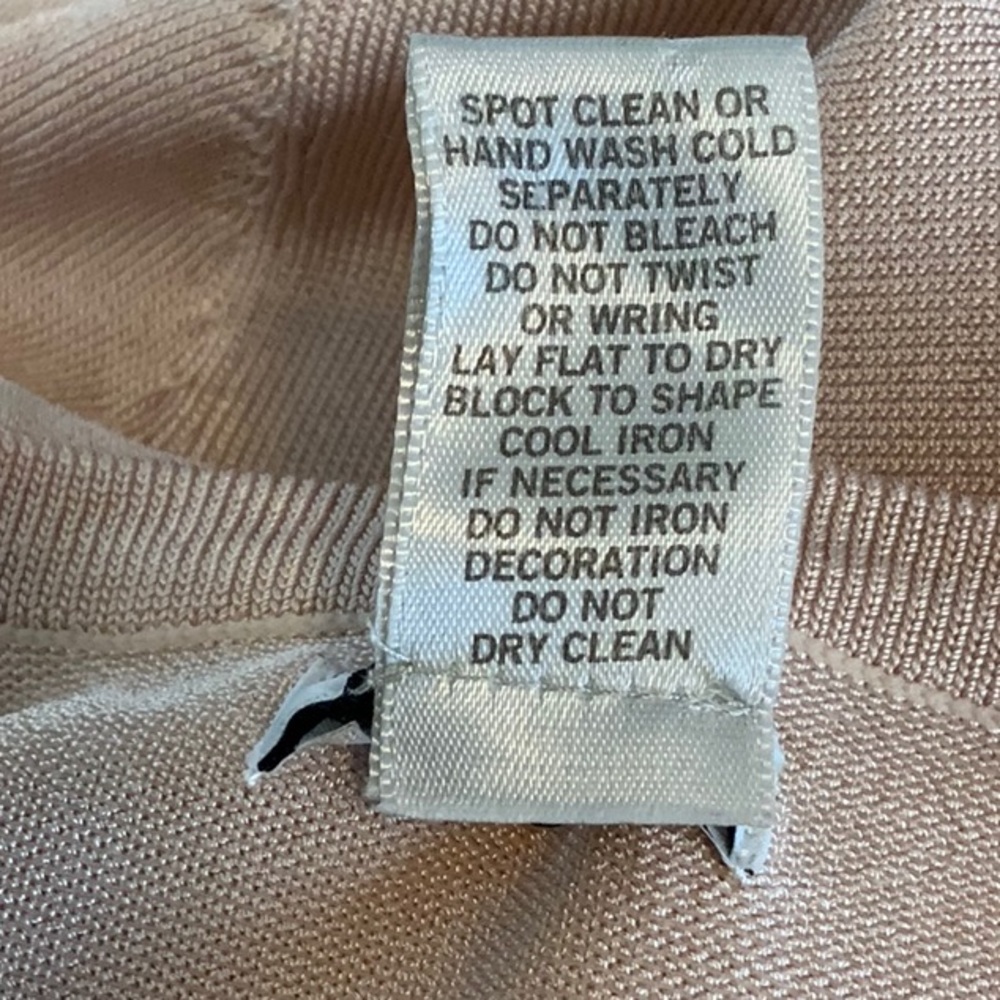 Cache- Cardigan- Xs- Bone With Bone And Silver Se… - image 8